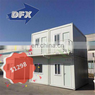 China Low Cost Mobile Living Prefab Flat Pack 40 Foot Container House Prefabricated Cyprus