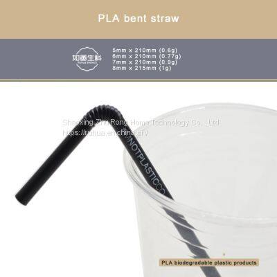 PLA Bent Straw/Biodegradable Straws