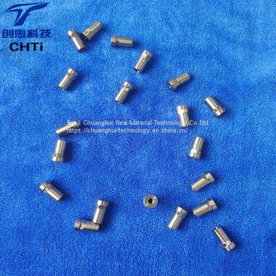 Chuanghui New Material Titanium Alloy Processing Titanium Circular Tube Lathe Processing CNC Processing Hardware and Mechanical Accessories photo-4