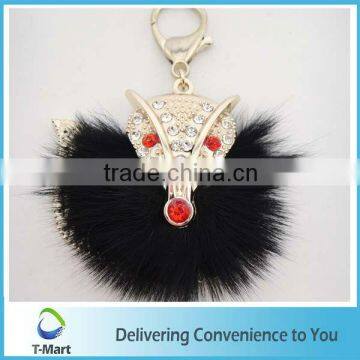 Beatiful Fox with Feather Pendant for High-Heel, bags, clothings, belts and all decoration