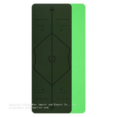 Natural Organic Non-toxic Eco Friendly Tapete Yoga Tpe Tpe Yoga Mat Safe photo-2