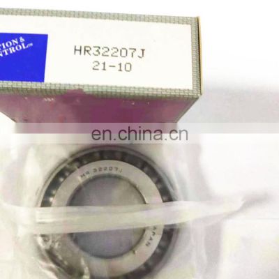 High quality auto bearing HR32207J bearing HR32207J taper roller bearing HR32207J