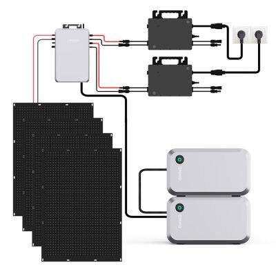 OMMO 3200W Balcony Solar Energy Storage System For Home