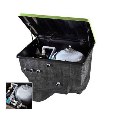 Villa Hotel In-ground Filter Without Machine Room Convenient Integrated Sand Filter With Pump for Swimming Pool photo-2