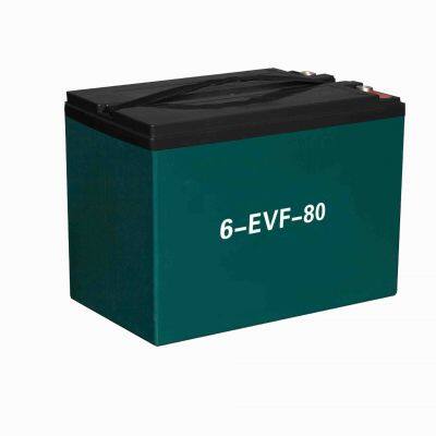 Deep cycle graphene 6 evf 58 6 evf 58 12v 60v 72v 58ah 60ah lead acid battery ebike conversion kit