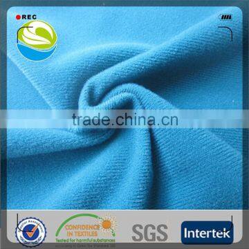 cheap brushed adhesive velvet fabric