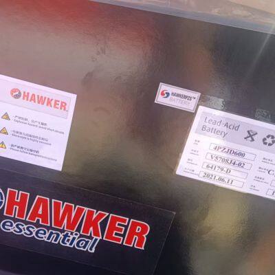 HAWKER forklift truck battery 4PZS560/48V560AH