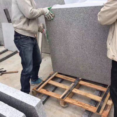 Cheap Grey Granite Tile G603 Flamed Granite Floor and Wall photo-3
