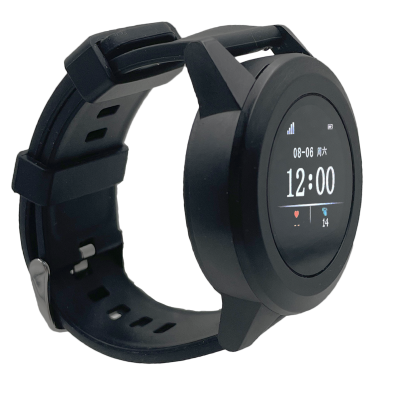 W200PG-4G Cat.1+BLE5.0，IP67 Waterproof, GPS+Glonass+Wifi, Heart Rate+Body Temp. Tracker Wristband/ Smart Watch