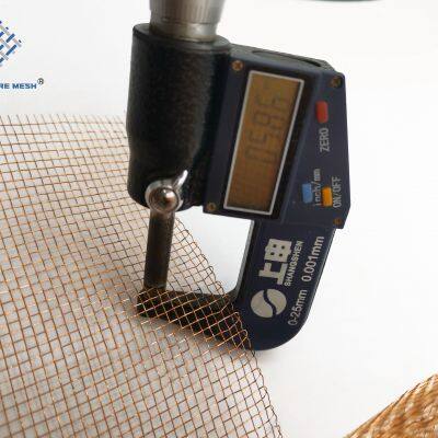 Industrial Grade Red Copper Wire Mesh Roll Wholesale Price photo-5