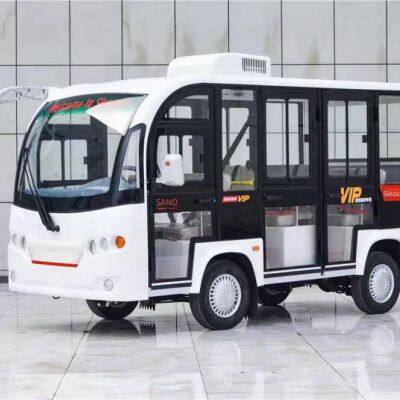 Lk08 Electric Sightseeing Bus With Seats and Doors | Fully Enclosed 8-seater Sightseeing Bus | Electric Vehicle for Reception in Factories and Wharves photo-5