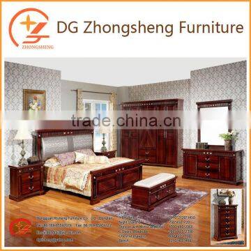 241 China manufacturer antique wooden bedroom furniture set