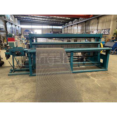 Semi Automatic Crimped Wire Mesh Metal Sieve Net Vibrating Screen Weaving Machine With Factory Price