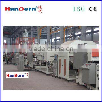 PE coroplast plastic sheet extrusion machine