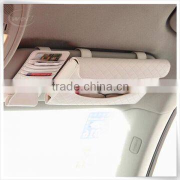 croco leather paper tissue box for car