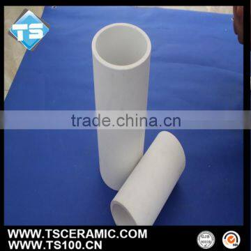 Good Wear-Resistant 92% Alumina Ceramic Tube Iron and Steel