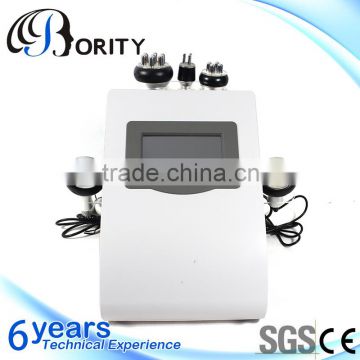 Ultrasonic Liposuction Machine 2016 Wholesale Beauty Machine 40K Cavitation Multipolar RF Vacuum Suction System Beauty Salon Rf Cavitation Device Ultrasonic Weight Loss Machine