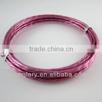 New colored anodized aluminium wire