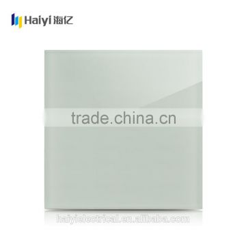 1 gang wall switch glass wall plate, blank plate