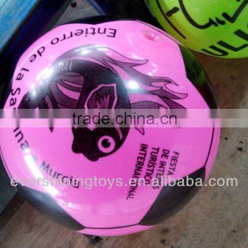 pvc printed ball/football/non-toxic pvc toy balls