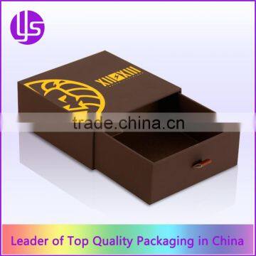 Wholesale Cheap Luxury Custom Sliding Rigid Paper Cardboard Gift Box with Foam Insert China Manufacturer