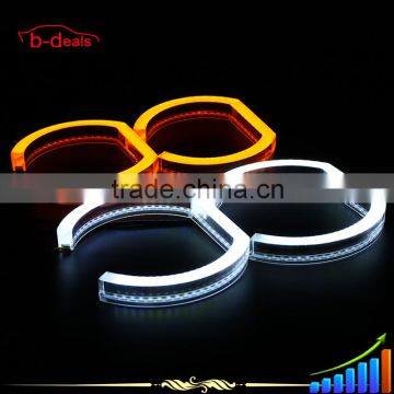 Xenon Headlight Switchback LED Angel Eyes Halo Rings Kit For BMW E90 E92 E93 M3 F30 photo-2