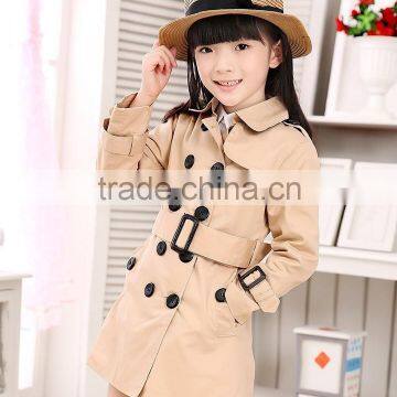 2015 New Korean Kids Coat Autumn Fashion High Quality Child Girls Coat