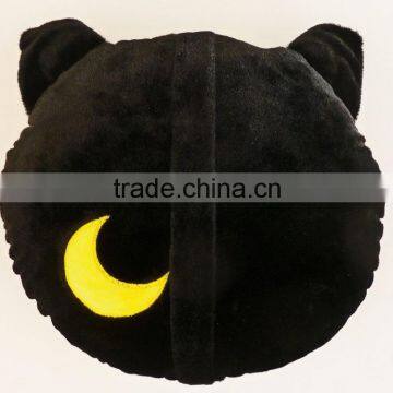 Plush Black Cat Emoji Pillow Cushion, Emoji Pillow Cushions , Emoji Cushions photo-2
