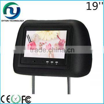 19 taxi video advertising player car wifi tv smart box android headrest monitor smart tv remote display mp3 hd media player