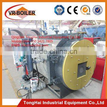 1ton biogas diesel steam boiler for industry