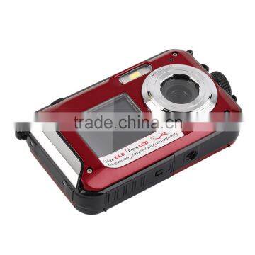 Winait 24mp/20mp Dual Display Waterproof Camera Digital With Double Screen photo-4