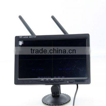 DW-7001-4 7inch Digital Signal Wireless Camera System With DVR Recording, QUAD Function, Provide Stable, Confidential Signal photo-5