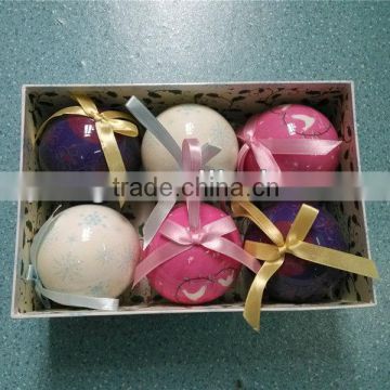 2014 fashion new style printing ball,plastic ball,christmas ball foam christmas ball