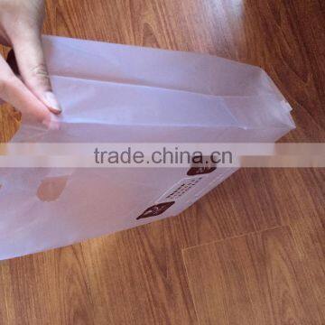 OEM Service Plastic Stripe Printed Die Cut Packaging Bag for Clothing photo-2