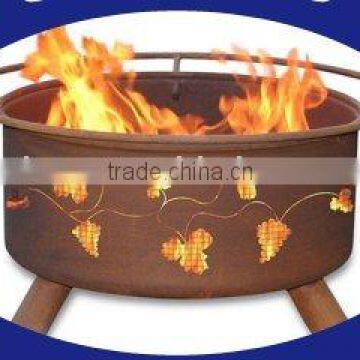 outdoor Grape Vine fire pits