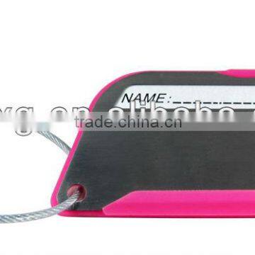 silicone luggage tag