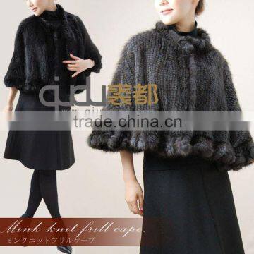 QD-LTJ-1020 Mink fur cape