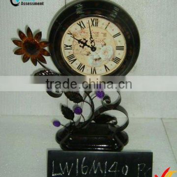 Beautiful metal clock