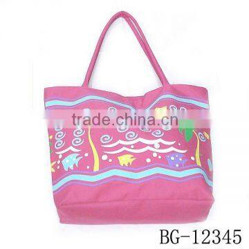 hot sale fashion promotional beach canvas bags 2015