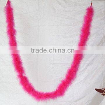 Wholesale Pink Turkey Marabou Feather Boas For Birthday Decoration