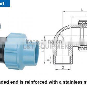 PP 90 Degree Elbow With Threaded Female Take Off photo-2