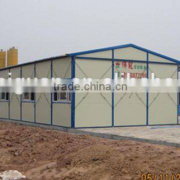 Single Storey Construction Site Prefabricated pvc House