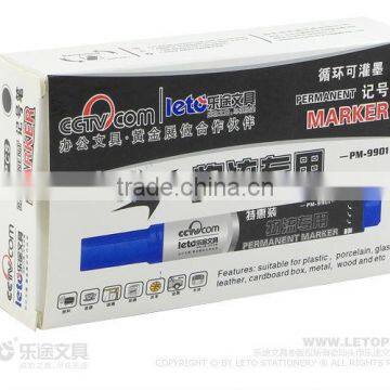 Refillable Permanent Marker Permanent Pen Permanent Marker Pen PM-9901 photo-2