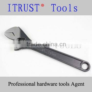 Adjustable Wrench Spanner Black Plated WR2038