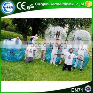 Factory price customized soccer bubble ball,inflatable ball person inside                        
                                                                                Supplier's Choice