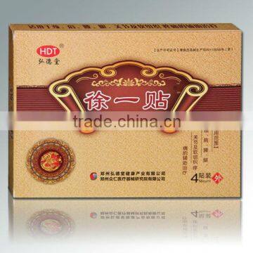 medical pain relief patch of Xu