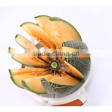 ABS+TPR+S/S 29*21*6.5Kitchen tools large stainless steel melon cutter/cutter knife/round cutter/vegetable & fruit chopper cutter