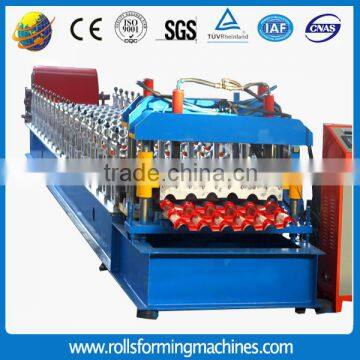 High quality single layer roofing sheet roll forming machine