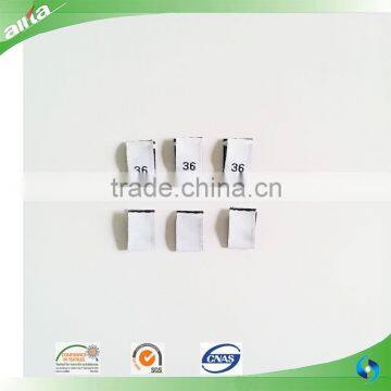 Wholesale care tags for garments, satin care tags and white luxury care tags for apparel