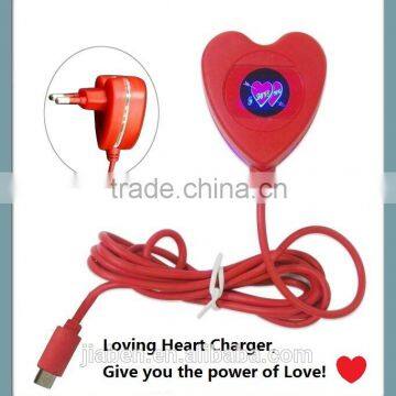 Love Screan Charger /5V1A Home Charger White Color /8600 photo-3